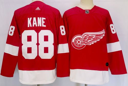 Detroit Red Wings Home Jersey Red 2024 NO.88 KANE