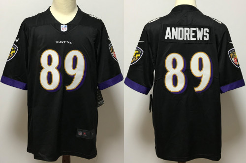 Baltimore Ravens Jersey Black NO.89 ANDREWS