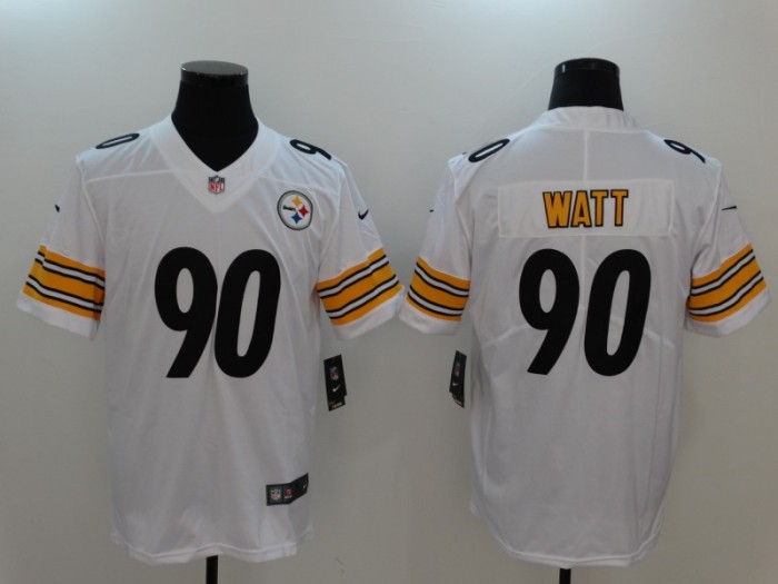 Pittsburgh Steelers Jersey White NO.90 WATT