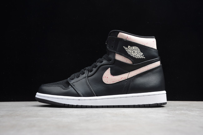 Air Jordan 1 Retro High PRM Black Silt Red AQ9131 001