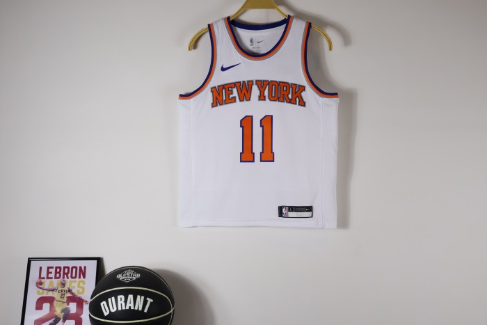New York Knicks Kids Jersey White City Edition 24/25 NO.11 BRUNSON