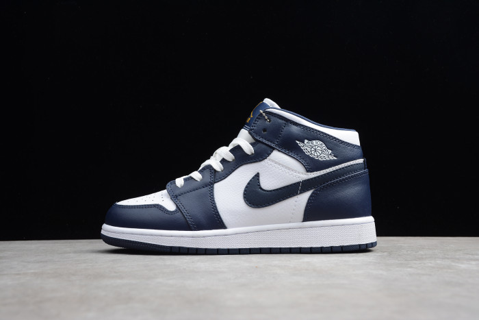 AIR JORDAN 1 MID OBSIDIAN (554724 174)