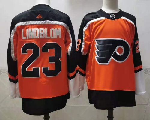 Philadelphia Flyers Vintage 90s Jersey Orange NO.23 LINDBLOM