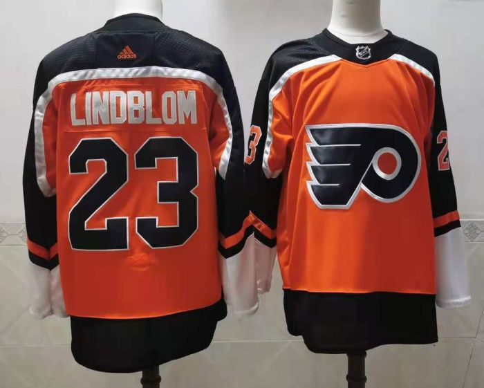 Philadelphia Flyers Vintage 90s Jersey Orange NO.23 LINDBLOM