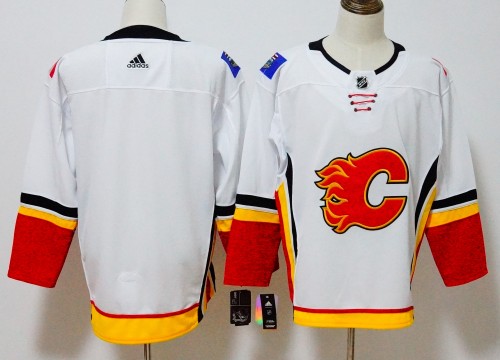 Calgary Flames Breakaway Home Jersey White 20/21 No Number
