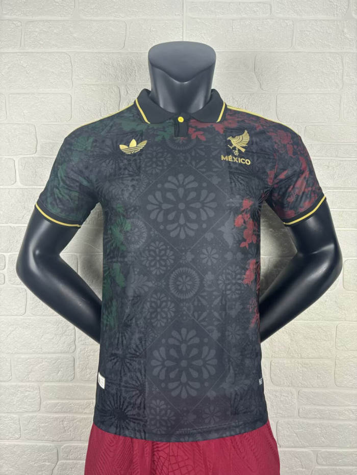 Mexico Gold Specail Player Jersey 25/26