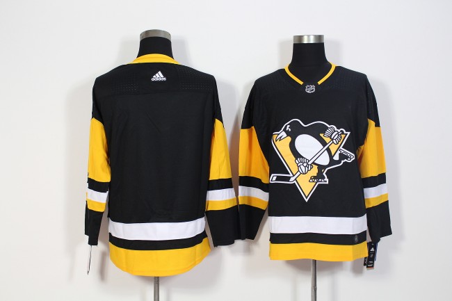 Pittsburgh Penguins Home Jersey Black NO Number