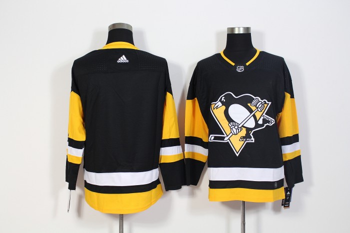 Pittsburgh Penguins Home Jersey Black NO Number