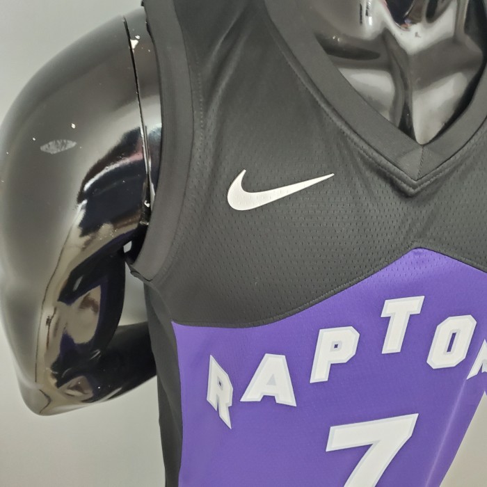 Kyle Lowry Toronto Raptors Bonus Edition 2020/21 Swingman Jersey Black and Purple