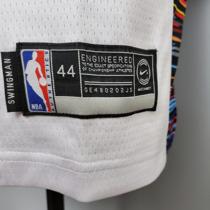 Kevin Durant Brooklyn Nets City Version Swingman Jersey White