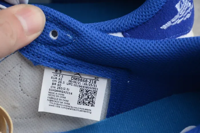 Travis Scott x Air Jordan 1 Low Blue Bottom Barb DM9868-218