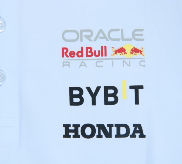 2024 Red Bull Racing Polo Shirt White NO Number