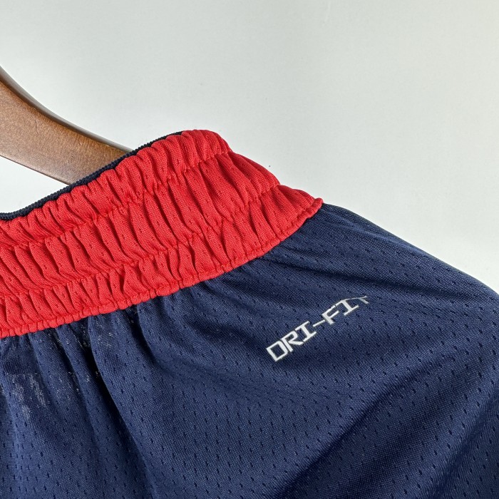 Los Angeles Clippers Team Basketball Shorts Blue 2025