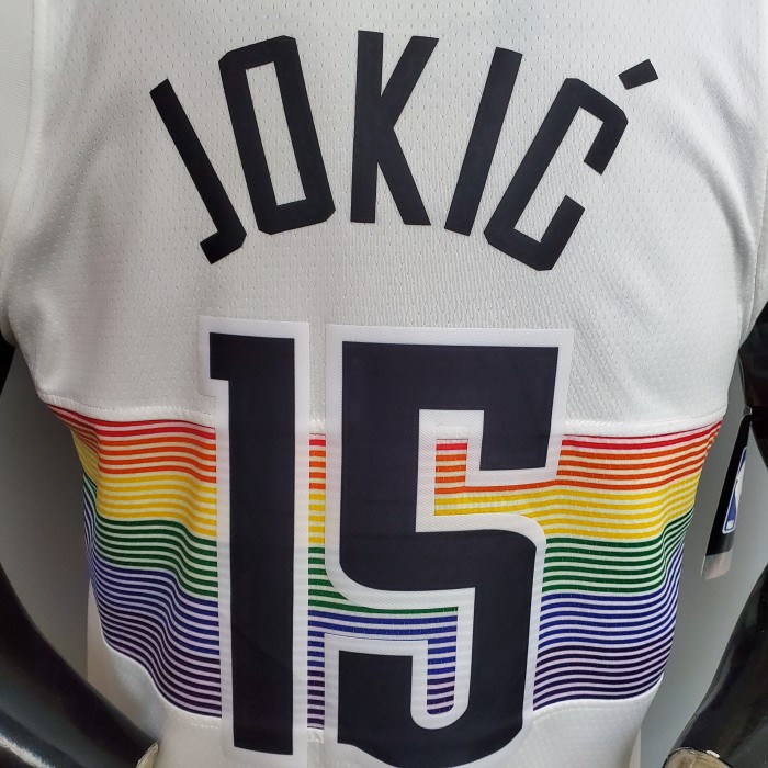 Nikola Jokic Denver Nuggets City Edition Swingman Jersey White