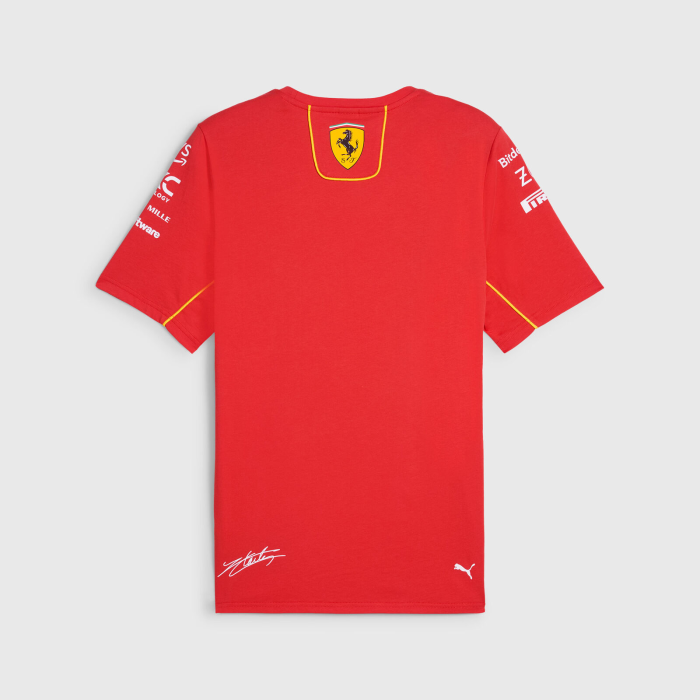 2024 Ferrari Racing T-Shirt Red NO.16