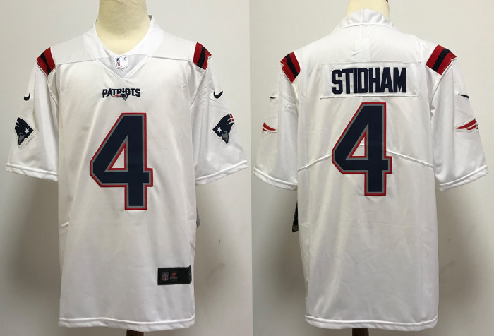 England Patriots Jersey White NO.4 STIDHAM
