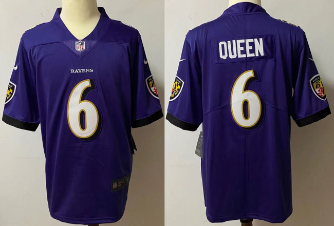 Baltimore Ravens Jersey Purple NO.6 QUEEN