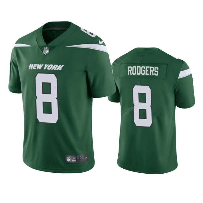 New York Jets Jersey Green NO.8 RODGERS