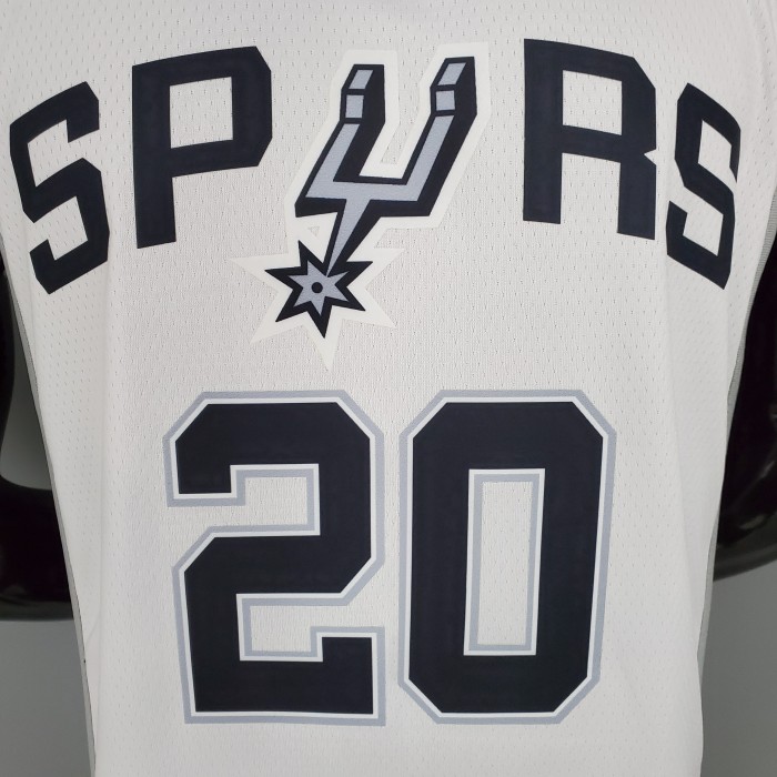 Manu Ginobili San Antonio Spurs Swingman Jersey White
