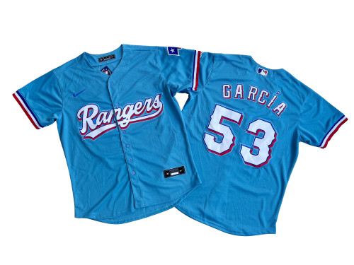 Texas Rangers Jersey Blue Fan Version NO.53 GARCIA
