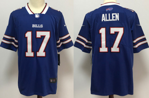 Buffalo Bills Jersey Limited Blue NO.17 ALLEN