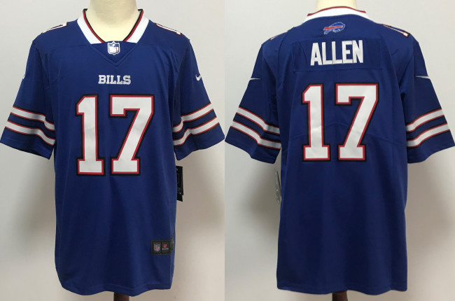 Buffalo Bills Jersey Limited Blue NO.17 ALLEN