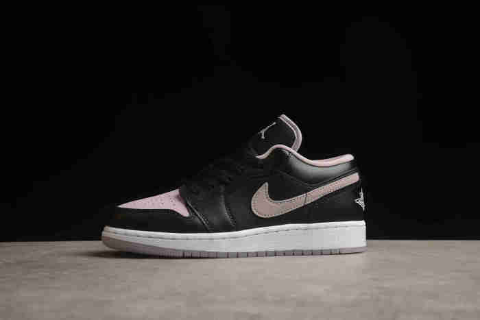 Air Jordan 1 Low SE Black Iced Lilac Purple White DV1333-051