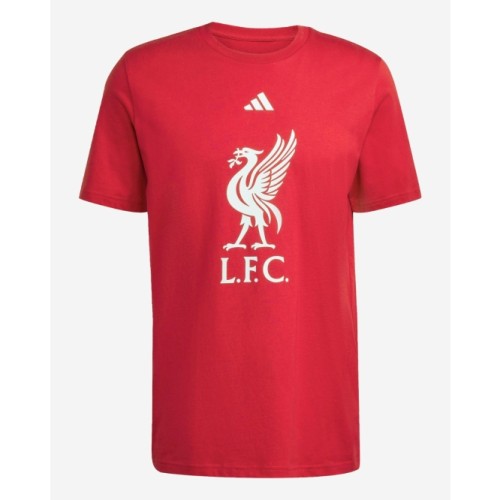Liverpool Men 25/26 DNA Crest Tee Red