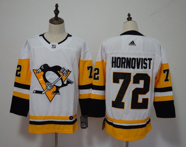 Pittsburgh Penguins Home Jersey White NO.72 HORNQVIST