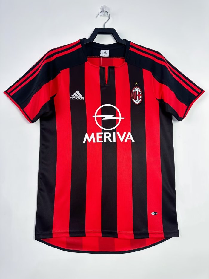 AC Milan Home Retro Jersey 2003/04