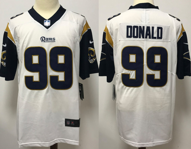 Los Angeles Rams Jerseys player version White NO.99 DONALD