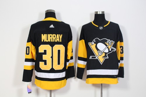 Pittsburgh Penguins Home Jersey Black NO.30 MURRAY