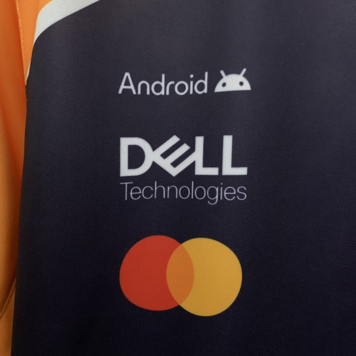 2025 McLaren T-Shirt Black NO Number