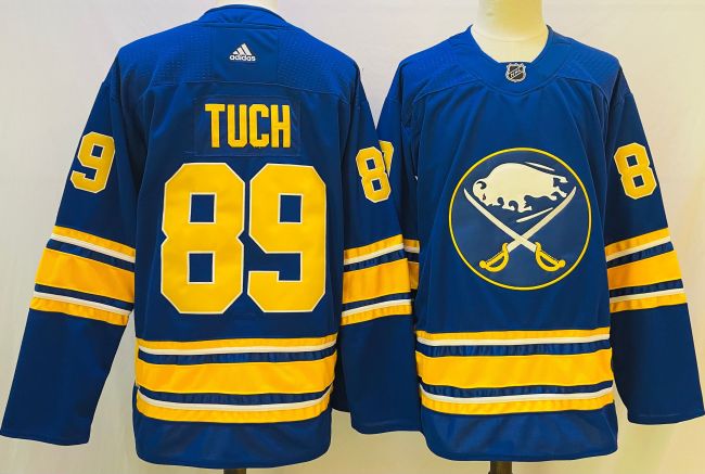 Buffalo Sabres Home Breakaway Player Jersey Throwback Blue NO.89 TUCH