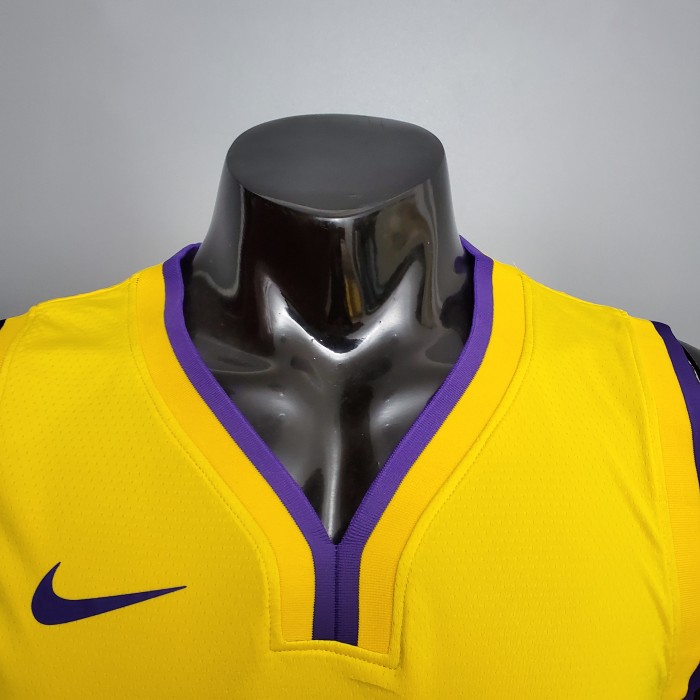 Kobe Bryant Los Angeles Lakers Swingman Jersey Yellow