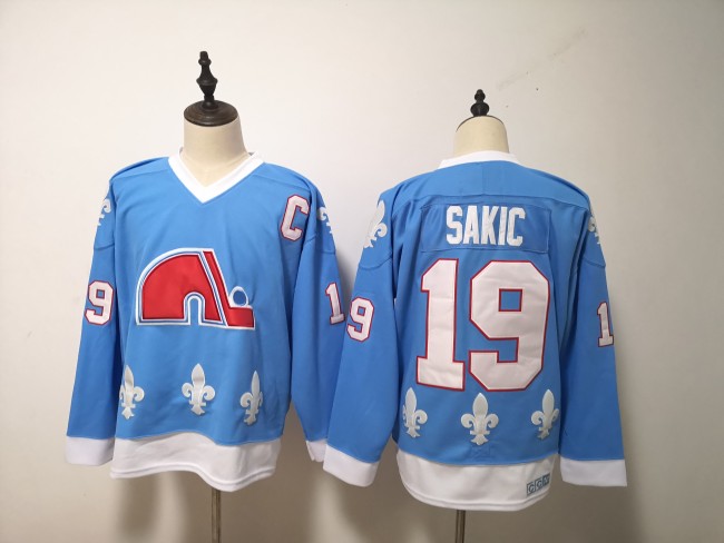 Colorado Avalanche Jersey Reverse Retro Blue 20/21 NO.19 SAKIC