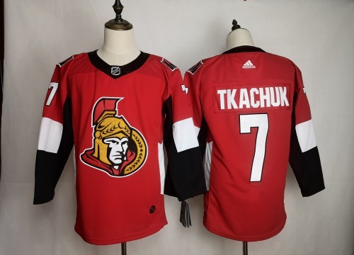 Ottawa Senators Home Player Jersey Red NO.7 TKACHUK