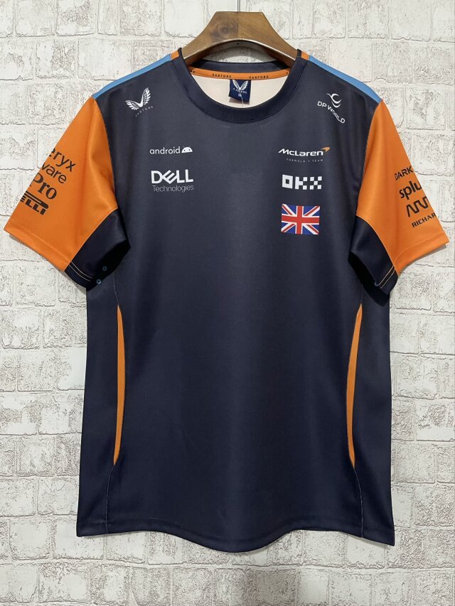 McLaren Polo Shirt Black NO.4 NORRIS