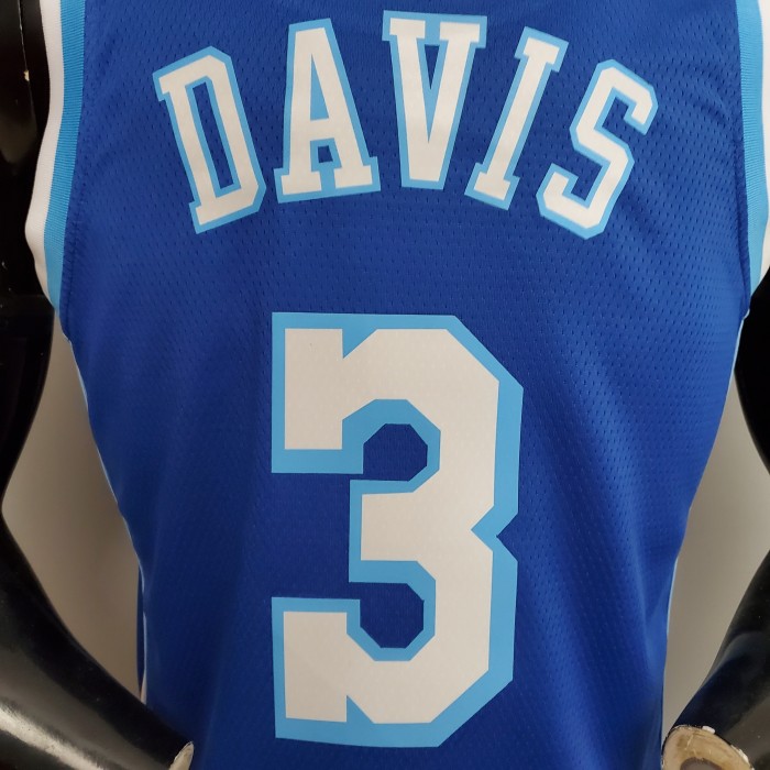 Anthony Davis Los Angeles Lakers 2020/21 Swingman Jersey Retro Blue
