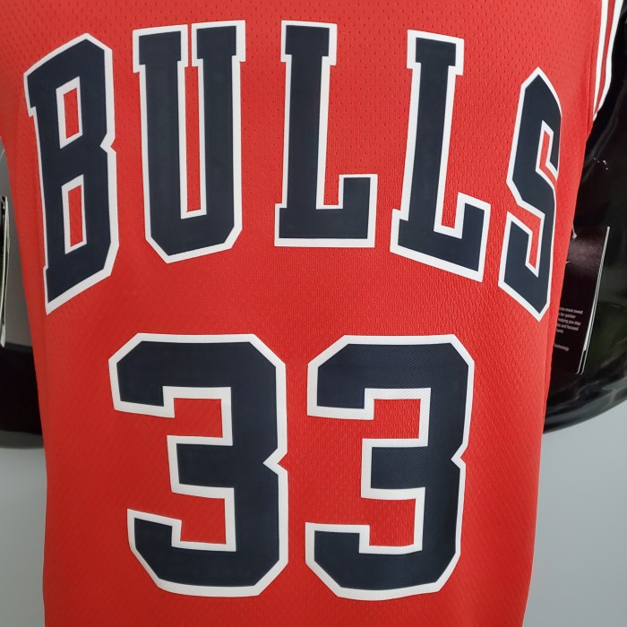 Scottie Pippen Chicago Bulls Swingman Jersey Red