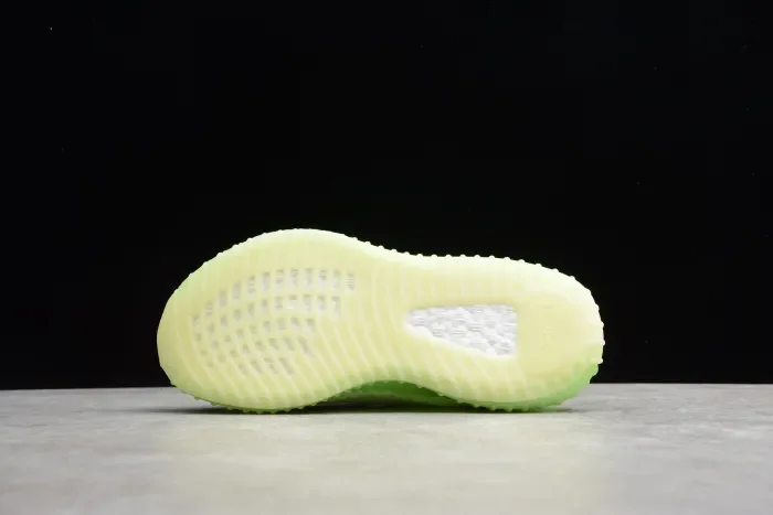 Yeezy Kids Boost 350 V2 Spring Fluorescent Green EH5360