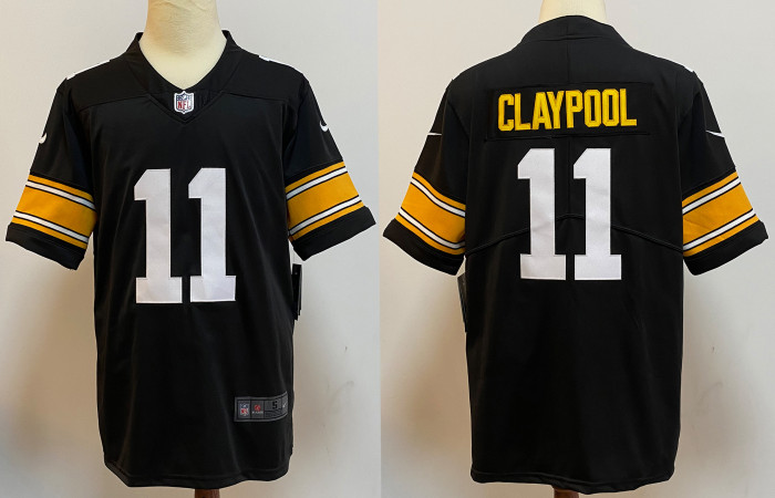 Pittsburgh Steelers Jersey Black NO.11 CLAYPOOL
