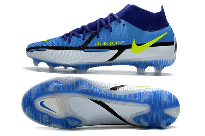 Nike Phantom GT2 Elite FG Motivation Pack High Blue For Mens Soccer Cleats Football Boots