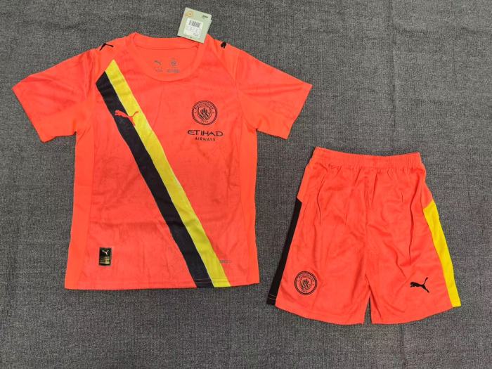 Manchester City KidSuper Goalkeeper Kids Suit 25/26