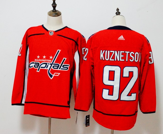 Washington Capitals Home Player Red NO.92 KUZNETSOV