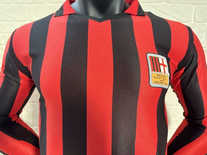 AC Milan 125th Anniversary Player Long Slleve Jersey 25/26