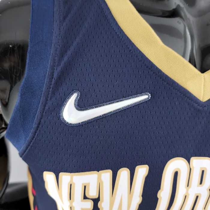 Brandon Ingram New Orleans Pelicans Navy Blue Swingman Jersey