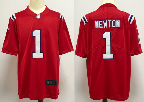 England Patriots Jersey Red NO.1 NEWTON
