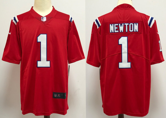England Patriots Jersey Red NO.1 NEWTON