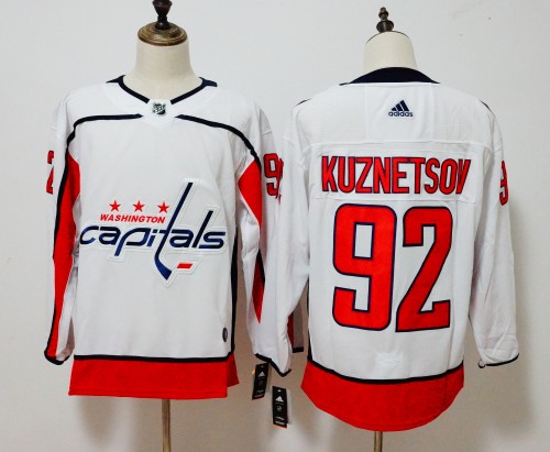 Washington Capitals Home Player White NO.92 KUZNETSOV